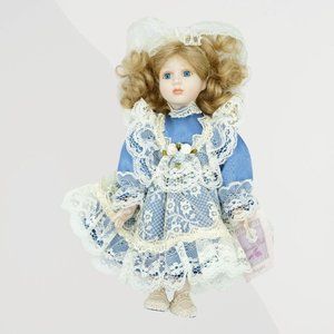 Collectible Memories Porcelain Doll‎ “Megan” 9"